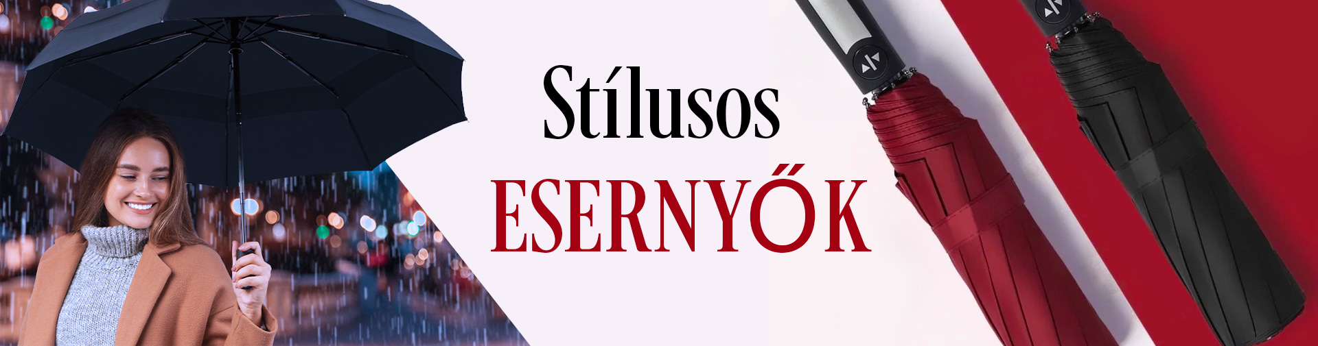 Stílusos esernyők