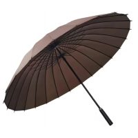Félautomata Bare Elegant esernyő - Barna